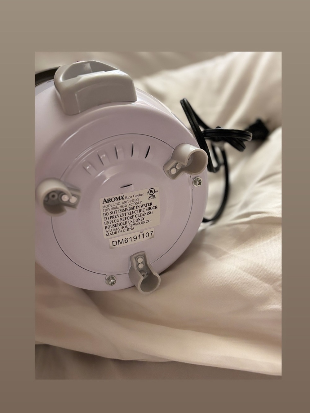 Mini 6-cup Aroma Rice Cooker - Picture 2 of 9
